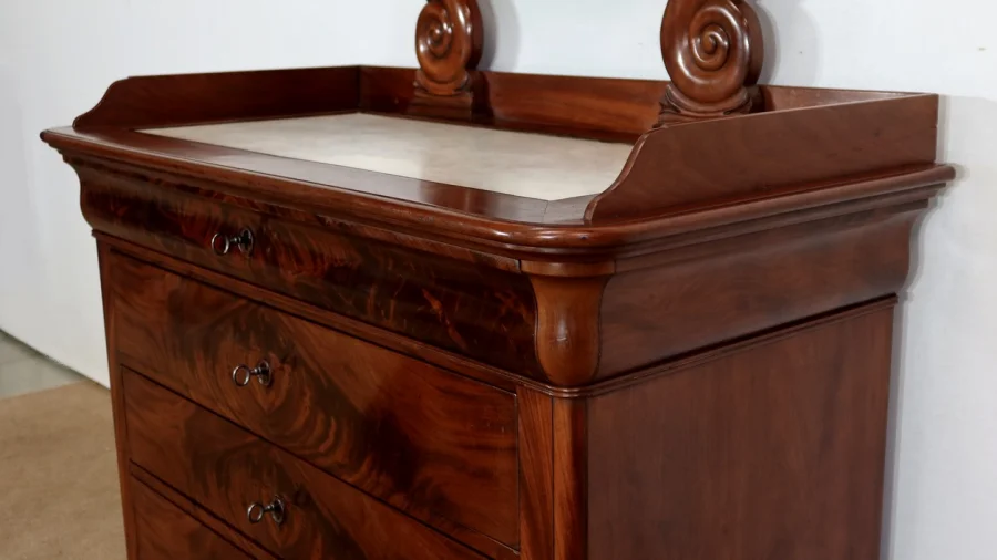 FRENCH RESTAURATION PERIOD DRESSING TABLE