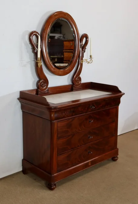 FRENCH RESTAURATION PERIOD DRESSING TABLE