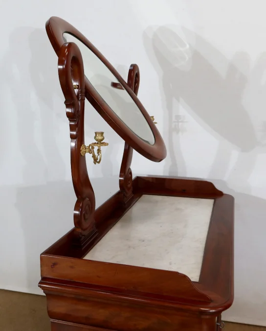FRENCH RESTAURATION PERIOD DRESSING TABLE