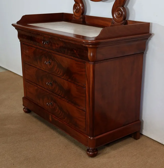 FRENCH RESTAURATION PERIOD DRESSING TABLE