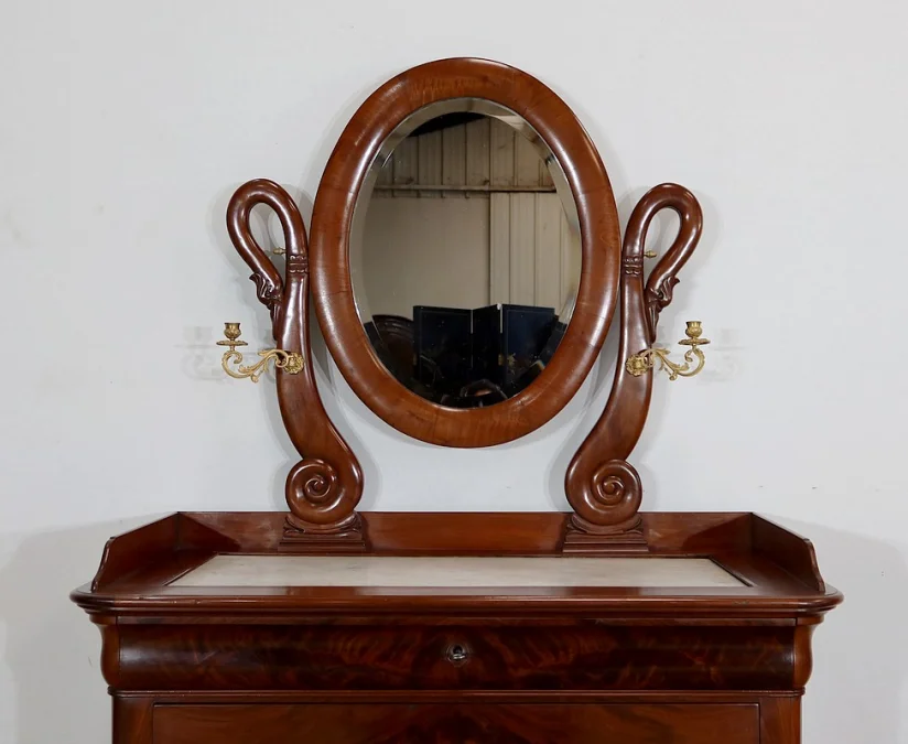 FRENCH RESTAURATION PERIOD DRESSING TABLE