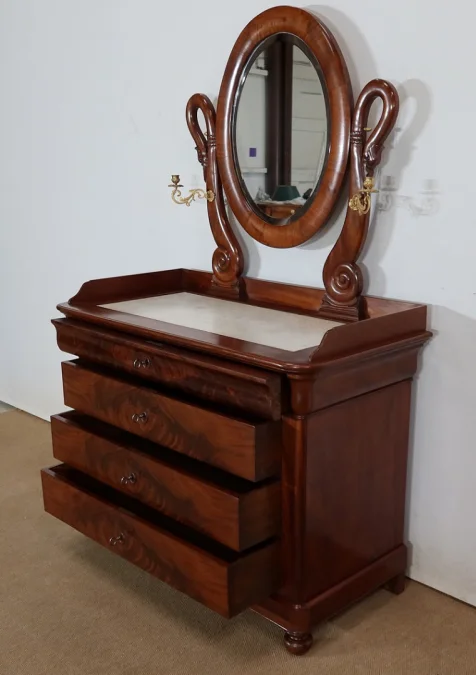 FRENCH RESTAURATION PERIOD DRESSING TABLE