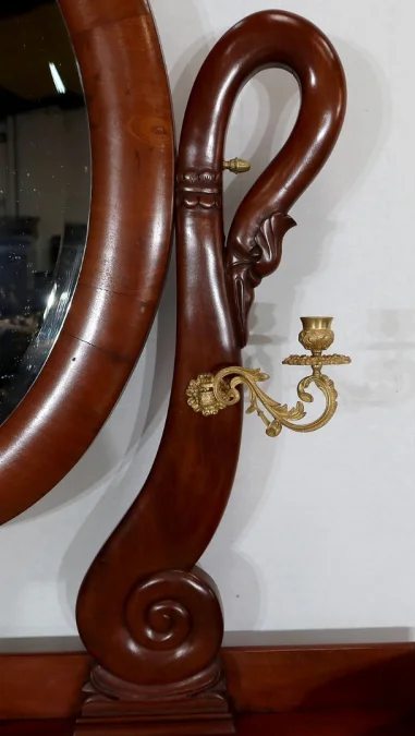 FRENCH RESTAURATION PERIOD DRESSING TABLE