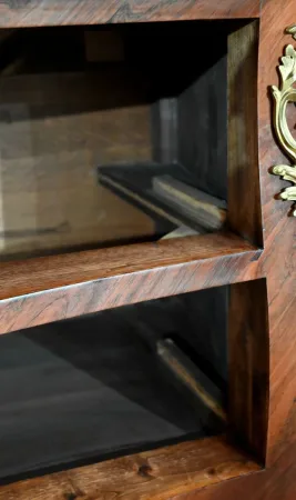 Commode Sauteuse, style Transition Louis XIV / Louis XV – Fin XIXe
