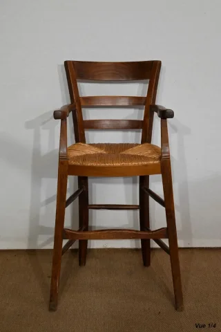 Chaise haute d’enfant, en Merisier – Fin XIXe