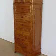 Semainier esprit Bambou en Pitchpin massif, Art Nouveau – 1900