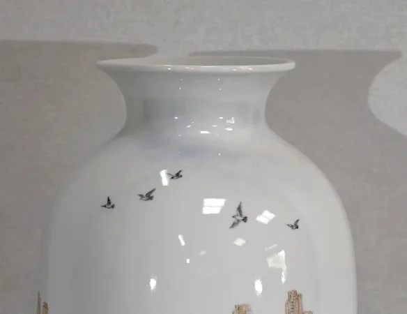 Grand Vase en Porcelaine du Japon - XXe