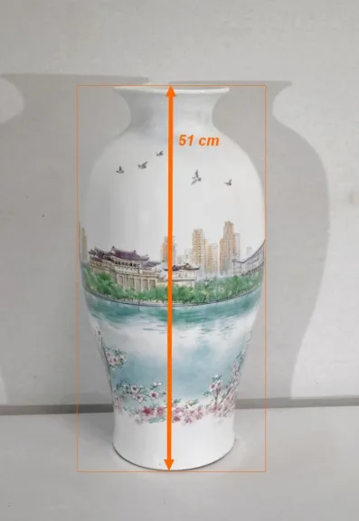 Grand Vase en Porcelaine du Japon - XXe