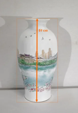 Grand Vase en Porcelaine du Japon - XXe