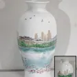 Grand Vase en Porcelaine du Japon - XXe