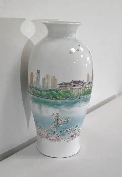 Grand Vase en Porcelaine du Japon - XXe