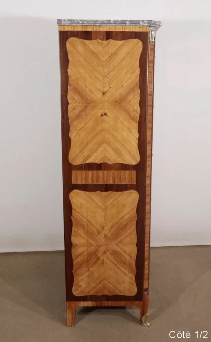 Chiffonnier en Bois Précieux, époque Louis XV – XVIIIe