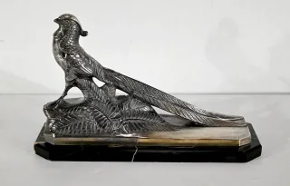 SCULTURA IN ARGENTO FIRMATA MAURICE FRECOURT