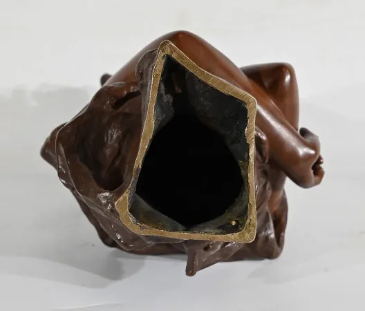 BRONZE SCULPTURE by G. VAN DER STRAETEN