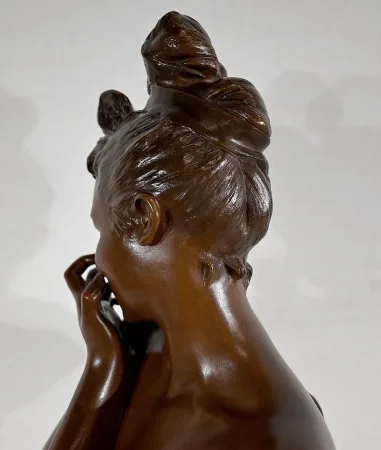BRONZE SCULPTURE by G. VAN DER STRAETEN