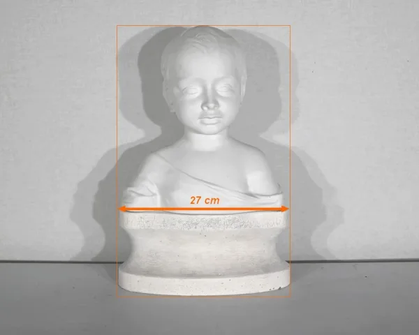Buste d’Enfant en Biscuit de Limoges – Début XXe