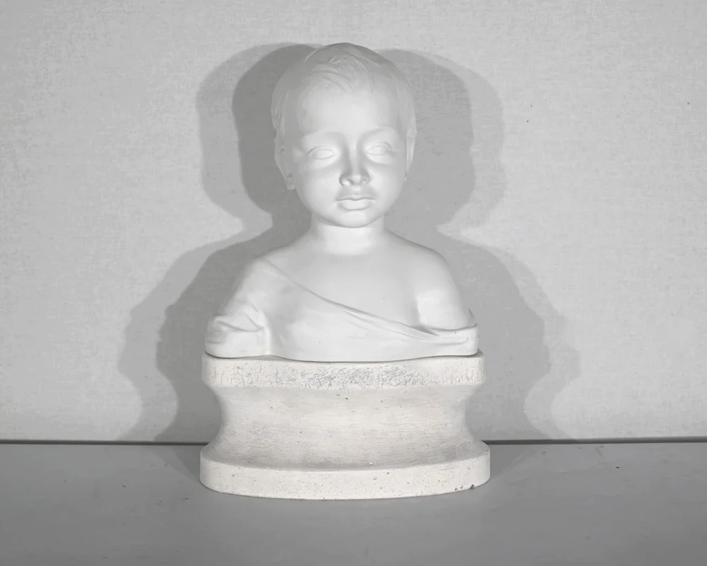 Buste d’Enfant en Biscuit de Limoges – Début XXe