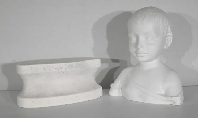 Buste d’Enfant en Biscuit de Limoges – Début XXe