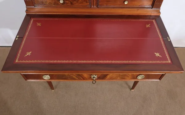 Petit Bonheur-du-Jour en Acajou, style Louis XVI – Milieu XIXe