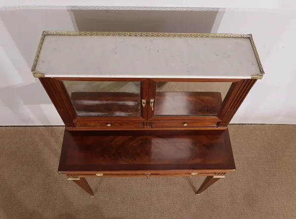 Petit Bonheur-du-Jour en Acajou, style Louis XVI – Milieu XIXe