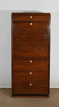 Secrétaire en Palissandre de Rio, Art Déco – Début XXe