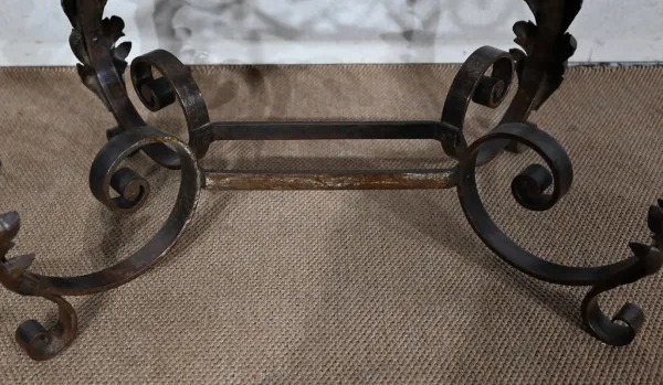 Table Basse en Fer Forgé – 1930