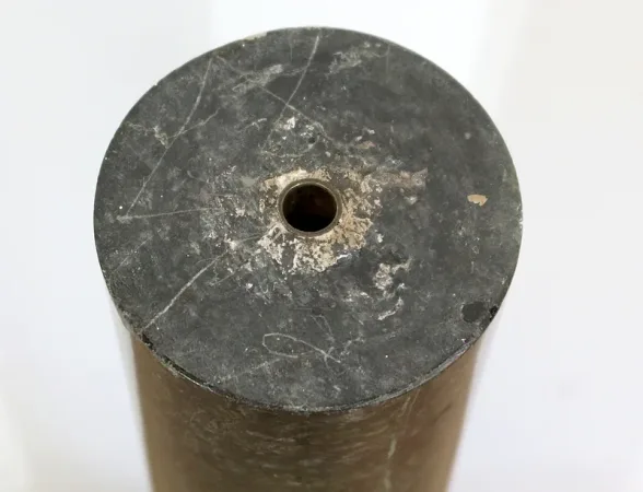 Colonne à plateau tournant en Marbre Vert de Mer – 2ème moitié XIXe