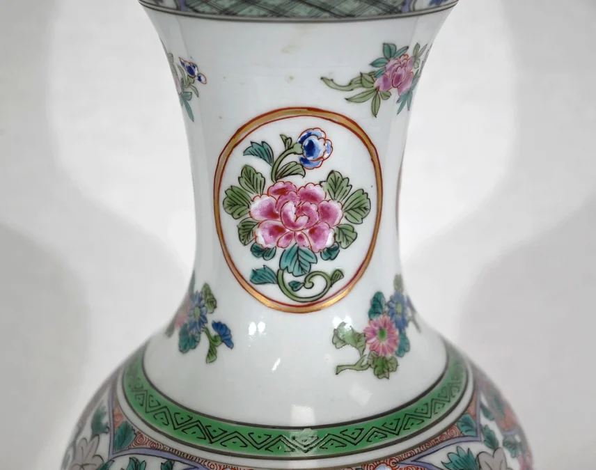 CHINESISCHE PORZELLANLAMPE