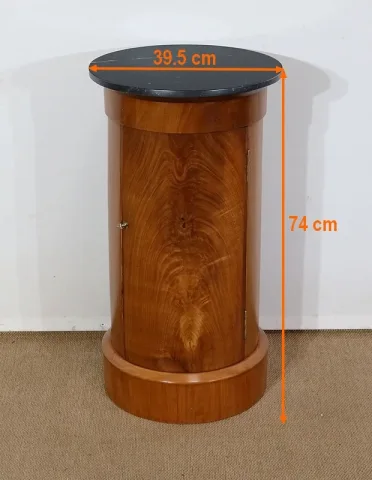 FRENCH EMPIRE STYLE BEDSIDE TABLE