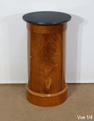 FRENCH EMPIRE STYLE BEDSIDE TABLE