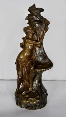 BRONZESKULPTUR von E. DROUOT