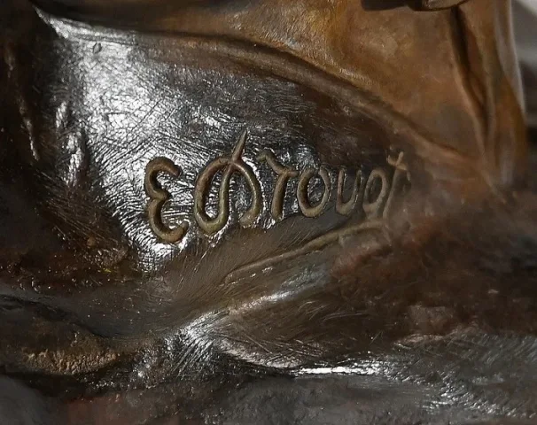 Important Bronze « La Source », d’E. Drouot – 1900