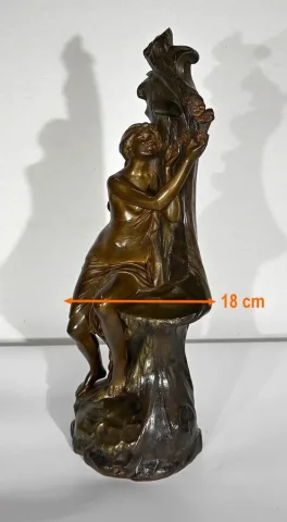 Important Bronze « La Source », d’E. Drouot – 1900