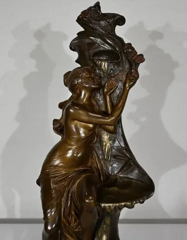 Important Bronze « La Source », d’E. Drouot – 1900