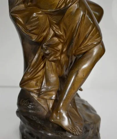Important Bronze « La Source », d’E. Drouot – 1900