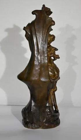 Important Bronze « La Source », d’E. Drouot – 1900