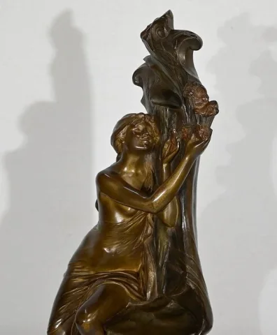 Important Bronze « La Source », d’E. Drouot – 1900