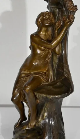 Important Bronze « La Source », d’E. Drouot – 1900