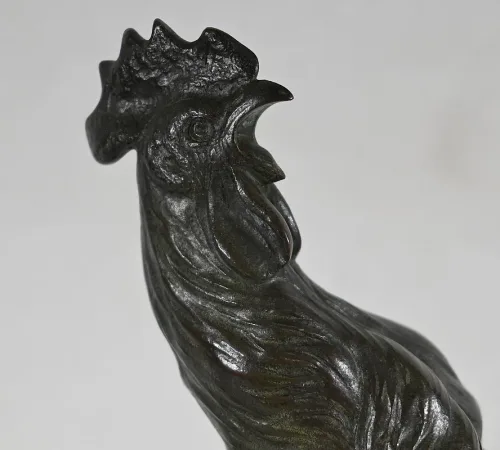 BRONZE COCKEREL by G.VACOSSIN