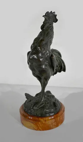 Bronze « Le Coq Gaulois », de G. Vacossin – Début XXe