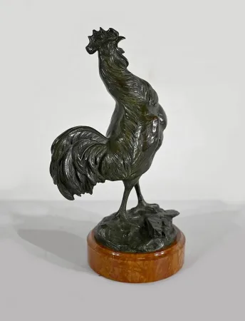 BRONZE COCKEREL by G.VACOSSIN