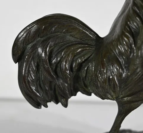 BRONZE COCKEREL by G.VACOSSIN