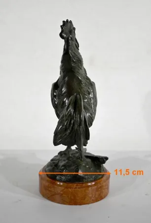 BRONZE COCKEREL by G.VACOSSIN