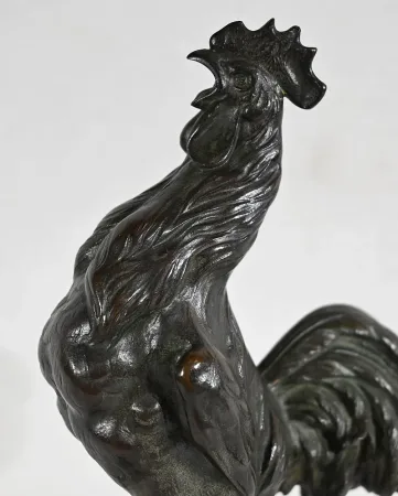 BRONZE COCKEREL by G.VACOSSIN