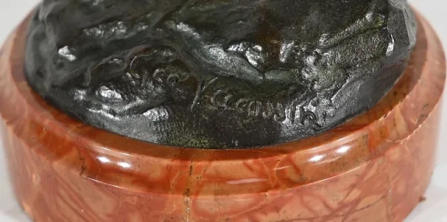 Bronze « Le Coq Gaulois », de G. Vacossin – Début XXe