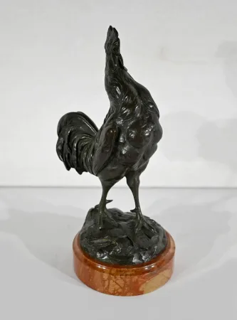 BRONZE COCKEREL by G.VACOSSIN