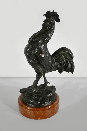 BRONZE COCKEREL by G.VACOSSIN