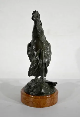 Bronze « Le Coq Gaulois », de G. Vacossin – Début XXe