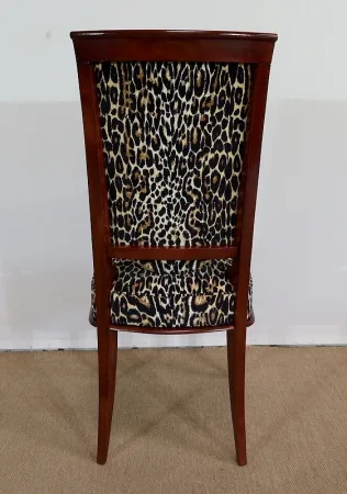 Suite de 4 Chaises en Hêtre massif – 1960
