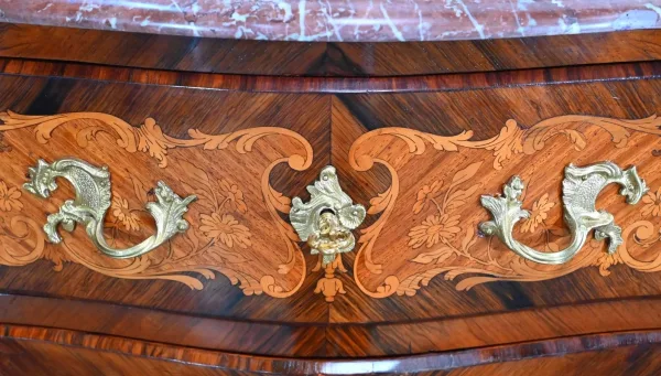 Secrétaire en Marqueteries, Transition Louis XV / Louis XVI – Fin XIXe